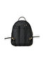 Black Large Alphabet Women's Backpack 05Po22Y1541 - 5