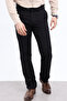 Siyah Erkek Dar Paça/Slim Fit Mevsimlik %100 Pamuk Likralı Kumaş Pantolon TMNAW26PL00032 - 6