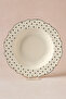 New Romantic Polka Dot Pit Plate 24 cm Black