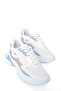 White-Powder-Blue Women's Sneakers 18147 - 4