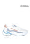 White-Powder-Blue Women's Sneakers 18147 - 5