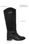 Black-Black Suede Women's Boots 21215 - 4