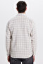 Men's regular fit classic cut large checkered chest pocket lumberjack shirt - 7