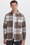 Men's Regular Fit Comfortable Cut Winter Plaid Lumberjack Shirt