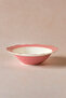 New Romantic Pinstripe Bowl 17 cm Red