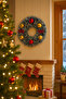 New Year's Door Ornament 45 cm Decorative New Year's Ornament - 7