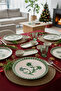 14 Piece Breakfast Set for 6 People Ottoman Elegance Green - 2