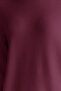Bordo Geniş Kalıp Yumuşak Dokulu Triko Kazak TWOAW25KZ00168 - 5