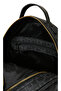 Black Large Alphabet Women's Backpack 05Po22Y1541 - 4