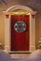 New Year's Door Ornament 45 cm Decorative New Year's Ornament - 8