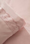 Delvyn 100% Cotton Double Duvet Cover Set Powder - 7