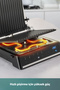Grilliant 1341h Inox Body, Cast Plate, 5 Programs, LED Screen Toaster and Grill Machine - 3