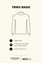 Men's Navy Blue Anti-pilling Standard Fit Full Turtleneck Knitwear Sweater - 3
