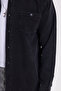 Relax Fit Long Sleeve Double Pocket Distressed Black Denim Men's Black Shirt - 3