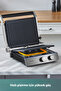 Grilliant 1344h Inox Body, Cast Iron Removable Plate Toaster and Grill Machine - 4