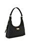 Black Large Alphabet Women's Shoulder Bag 05PO22K1596 - 2