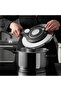 Procook 6 Liter Black Light Grey Stainless Steel Pressure Cooker - 3