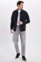 Relax Fit Long Sleeve Double Pocket Distressed Black Denim Men's Black Shirt - 5
