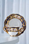 Medora 24K Gold Detailed Porcelain Coffee Cup Set for 6 People - 90 ml