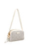 Limited Edition White Digital Monogram Women's Cross Shoulder Bag 05Po25Y10701 - 4