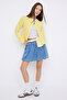 Teen Açık Sarı Düğmeli Regular/Normal Kalıp Örme Hırka/Sweatshirt TWOAW26SW00162 - 6