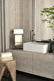 Towel Holder Countertop Paper Hand Towel Holder Home Bathroom Organizer Rustproof Metal No Installation Required - 2