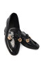 Black Matte Women's Loafers 21162