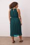 Petrol Bodycon Maxi Length Chiffon Woven Plus Size Dress Tbbss25Ah00252 - 4