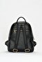Women's Black Print Backpack 05Po22Y1553 - 5