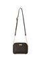 Brown Large Alphabet Women's Crossbody Bag 05Po22Y1529