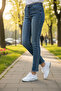 Women's White Sneakers 16278 - 5