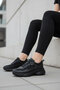حذاء رياضي نسائي أسود-أسود 20610