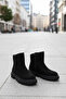 Black Suede Women's Boots & Booties 19750 - 2