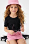 Black Girl's Knitted T-Shirt Tkdss25Ts00020 - 2