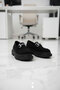 Black Suet Women's Loafer Shoes 17575 - 2
