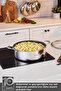 Plasma Steel 316+ 3Ply Fireproof Non-Stick Steel Pot / Stew Pot 30 cm - 7