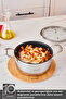 Plasma Steel 316+ 3Ply Fireproof Non-Stick Steel Pot 20 cm - 7