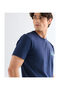 Herren SMALL GRAPHIC TEE NAVY - 5