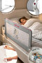 150*65 cm Gray Color Bed Barrier, Bed Railing - 2