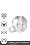 Plasma Steel 316+ 3Ply Fireproof Non-Stick Steel Pot 24 cm - 8