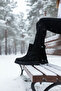 Black Suede Women's Boots & Booties 18480 - 2