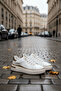 White-Gold Women's Sneaker 20810 - 2