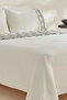Orvin Double Embroidered Duvet Cover Set White - 7
