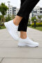White Women's Sneaker 19594 - 6