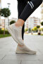 Beige Women's Sneakers 16979 - 3