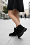 Black Suede Women's Boots & Booties 19750 - 3