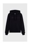 Icons Hooded Sweatshirt Black Women's Sweatshirt - 118379-Kk001 - 4