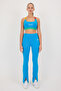 Blue Olympic Logo Printed Knitted Leggings Twoaw26Ta00000 - 2