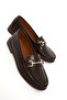 Brown Women's Loafer Shoes 21245 - 4