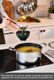 Plasma Steel 316+ 3Ply Fireproof Non-Stick Steel Pot 24 cm - 5
